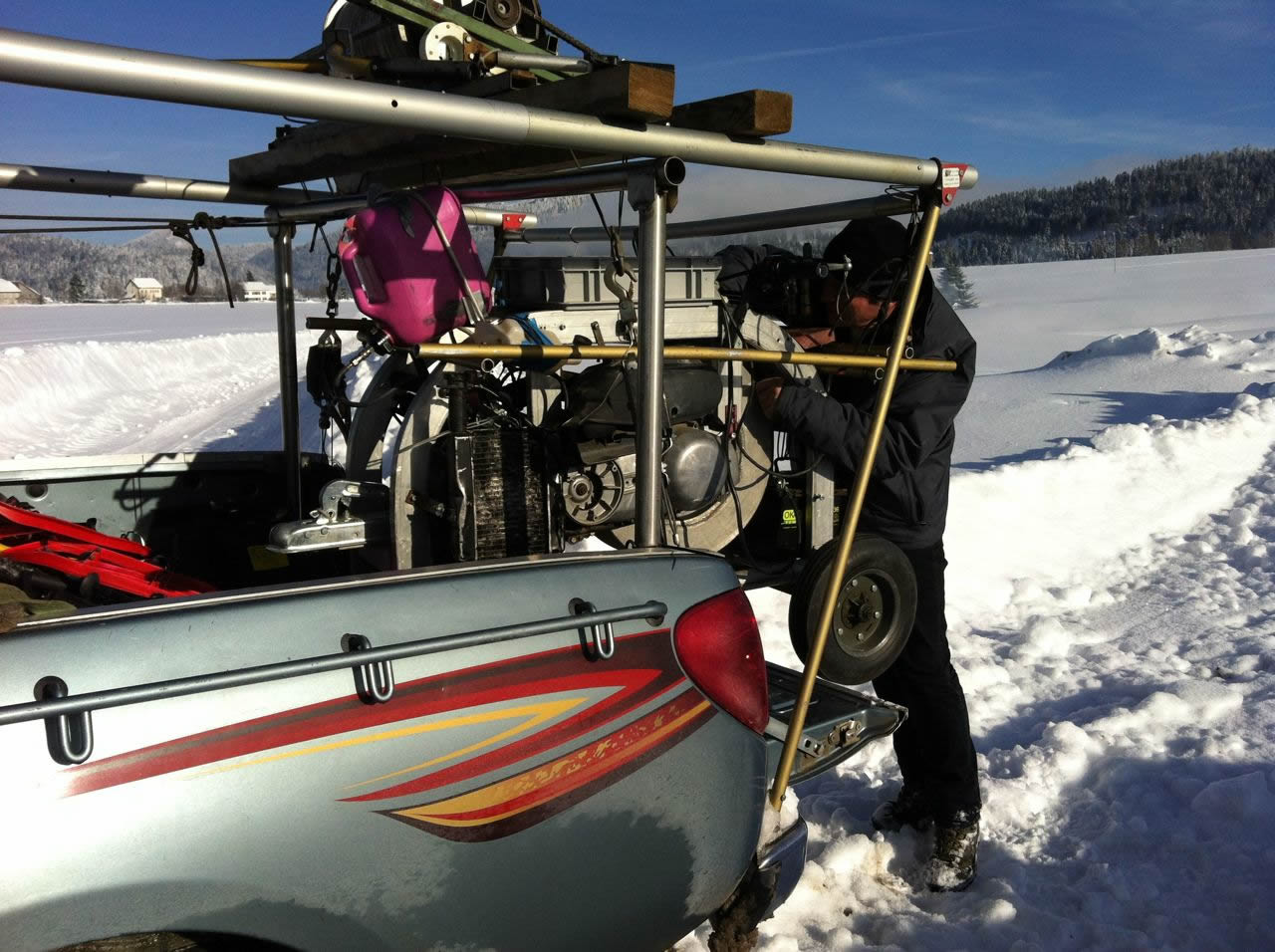 parapente tracte
